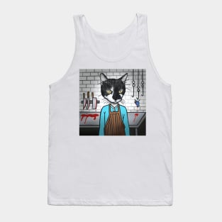 Butcher Cat Tank Top